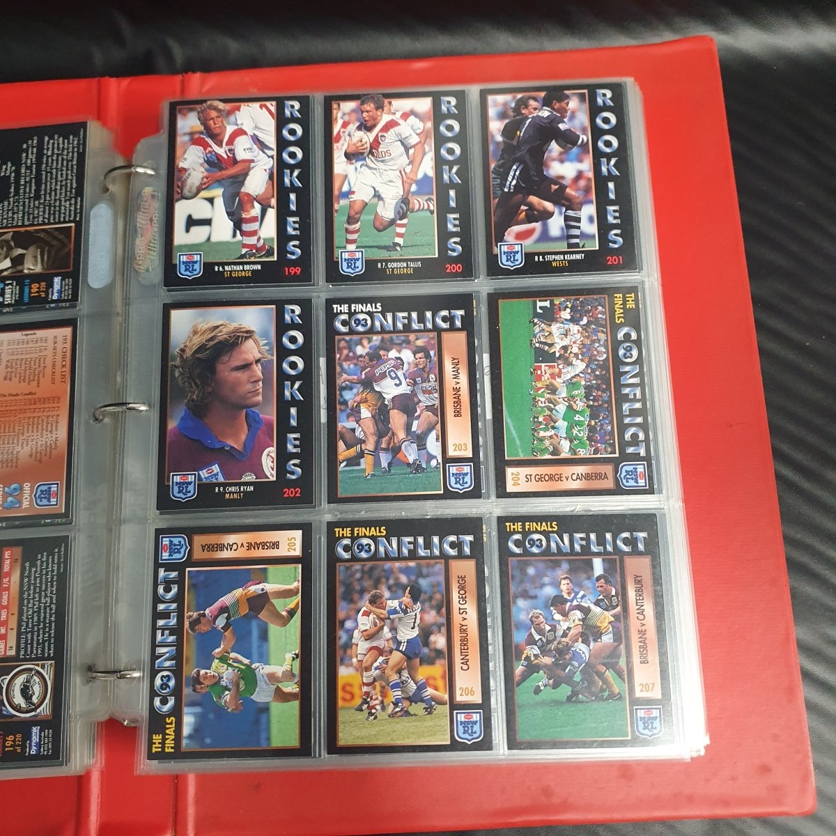 1994 & 1995 Dynamic Rugby League Series 1 Base Team Set - Plus More - Not Complete - Mega Cash Sydney