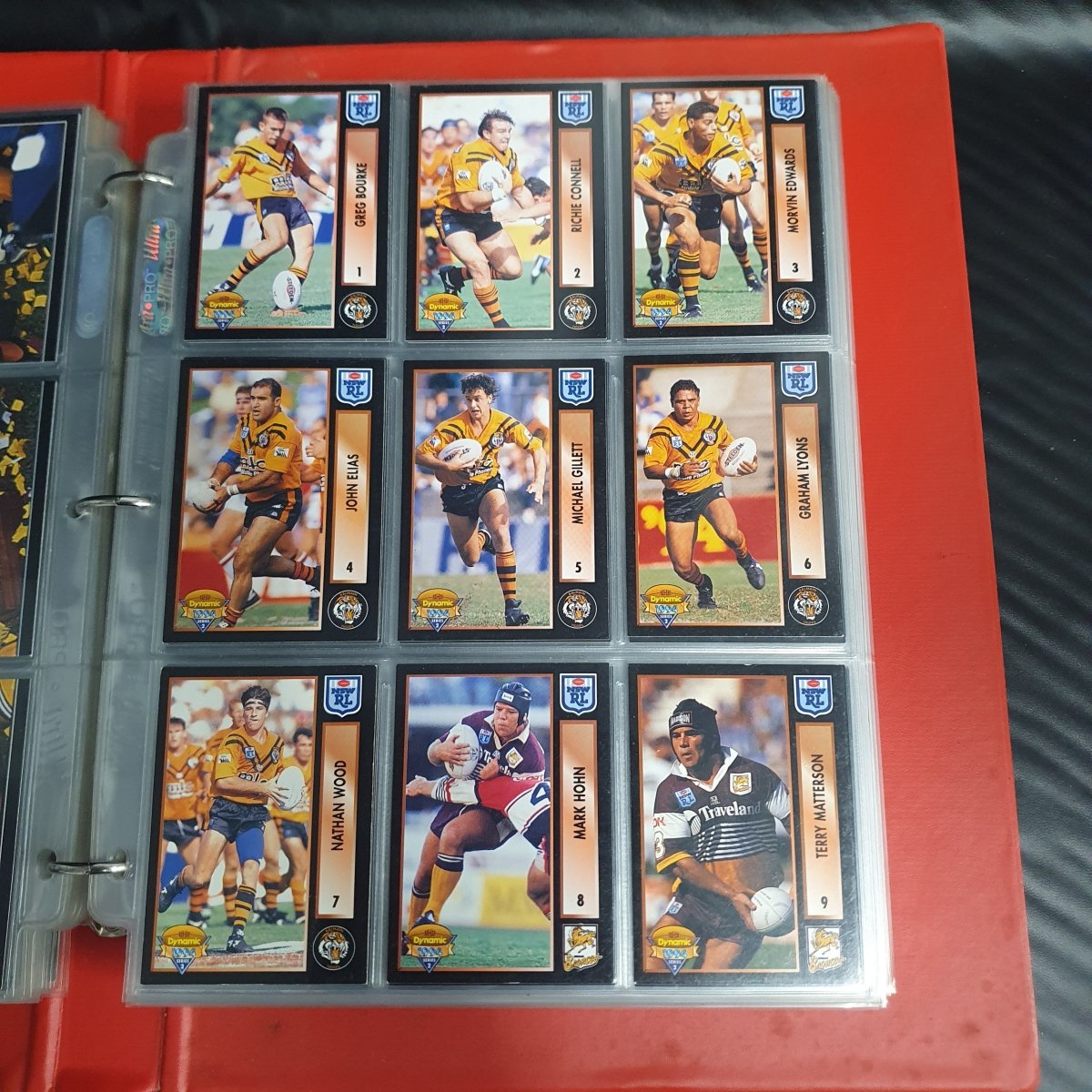 1994 & 1995 Dynamic Rugby League Series 1 Base Team Set - Plus More - Not Complete - Mega Cash Sydney