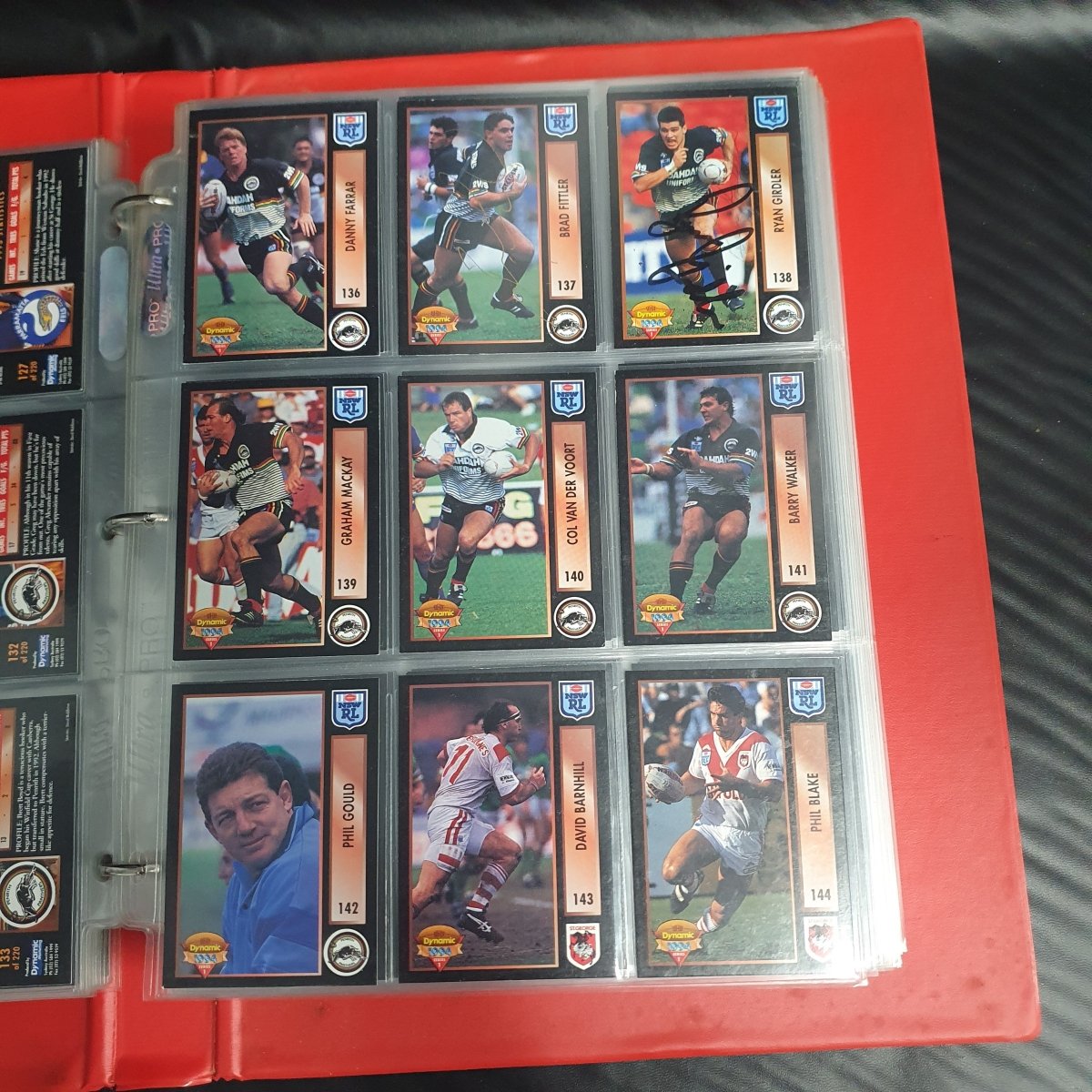 1994 & 1995 Dynamic Rugby League Series 1 Base Team Set - Plus More - Not Complete - Mega Cash Sydney