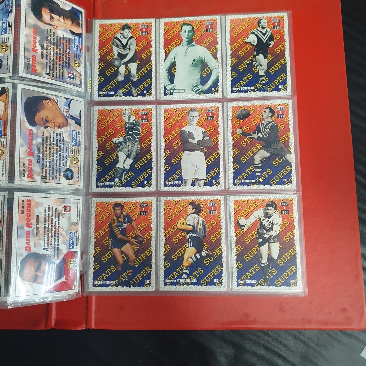 1994 & 1995 Dynamic Rugby League Series 1 Base Team Set - Plus More - Not Complete - Mega Cash Sydney