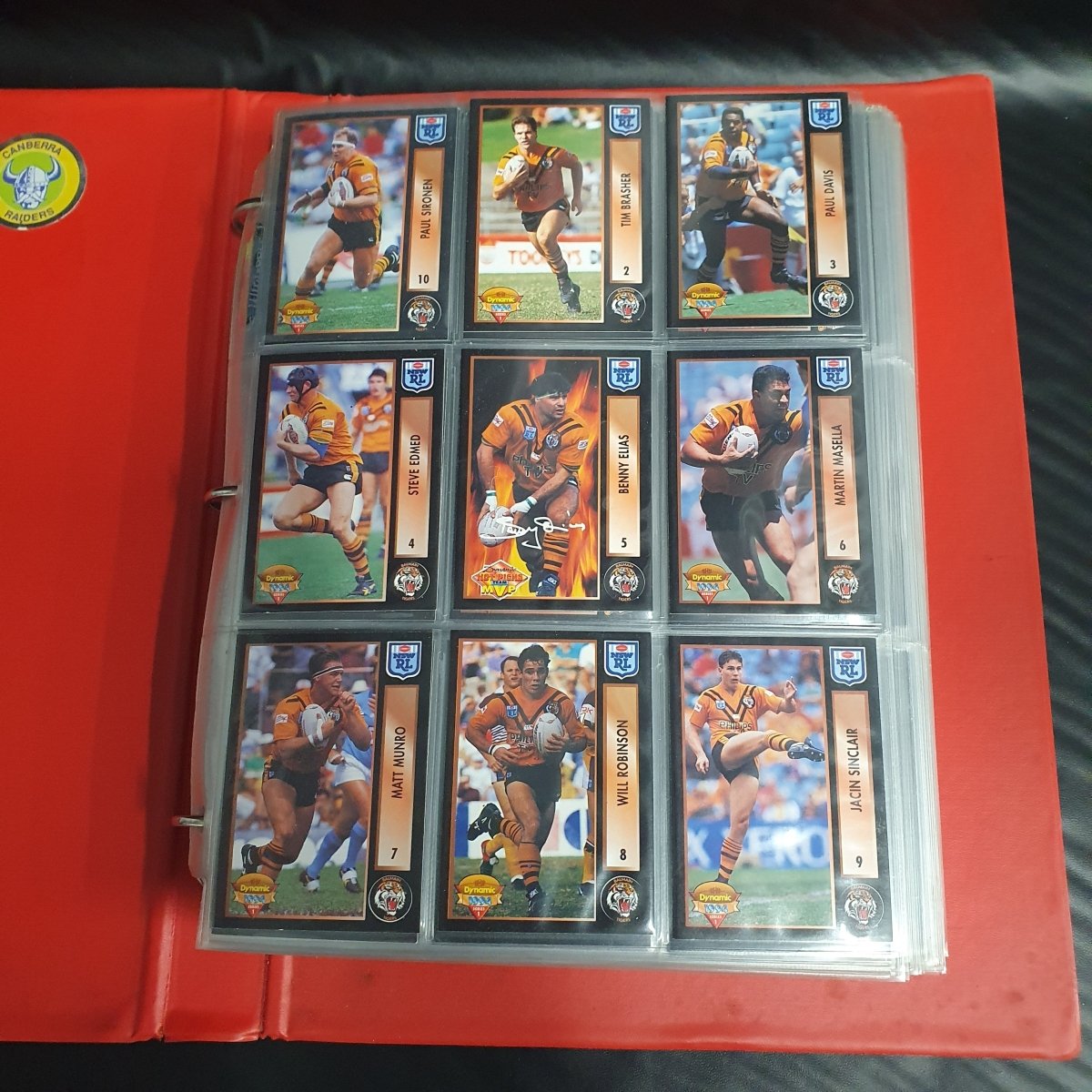 1994 & 1995 Dynamic Rugby League Series 1 Base Team Set - Plus More - Not Complete - Mega Cash Sydney