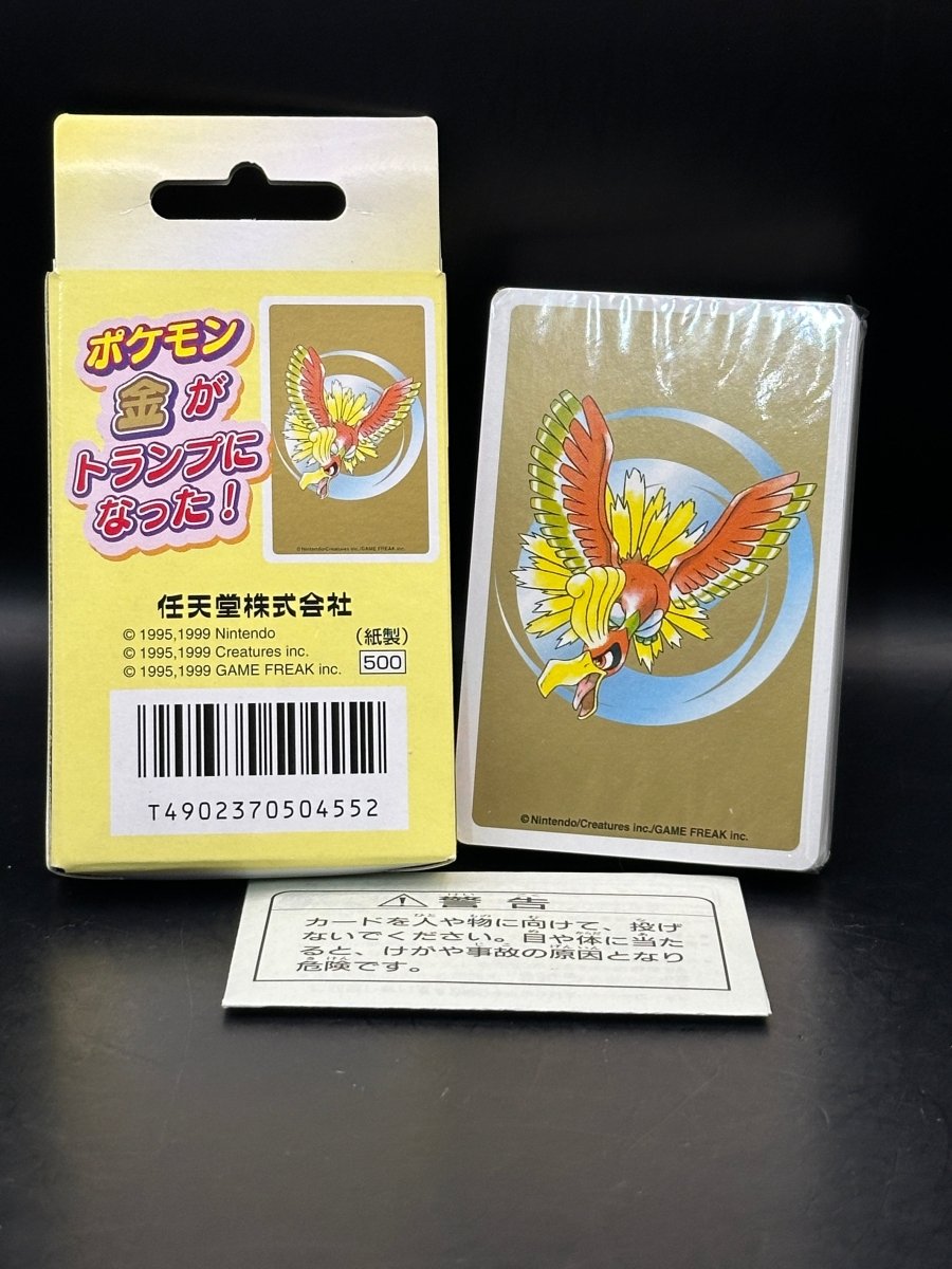 1999 Golden Ho - Oh Sealed Pokédex Playing Cards - Mega Cash Sydney