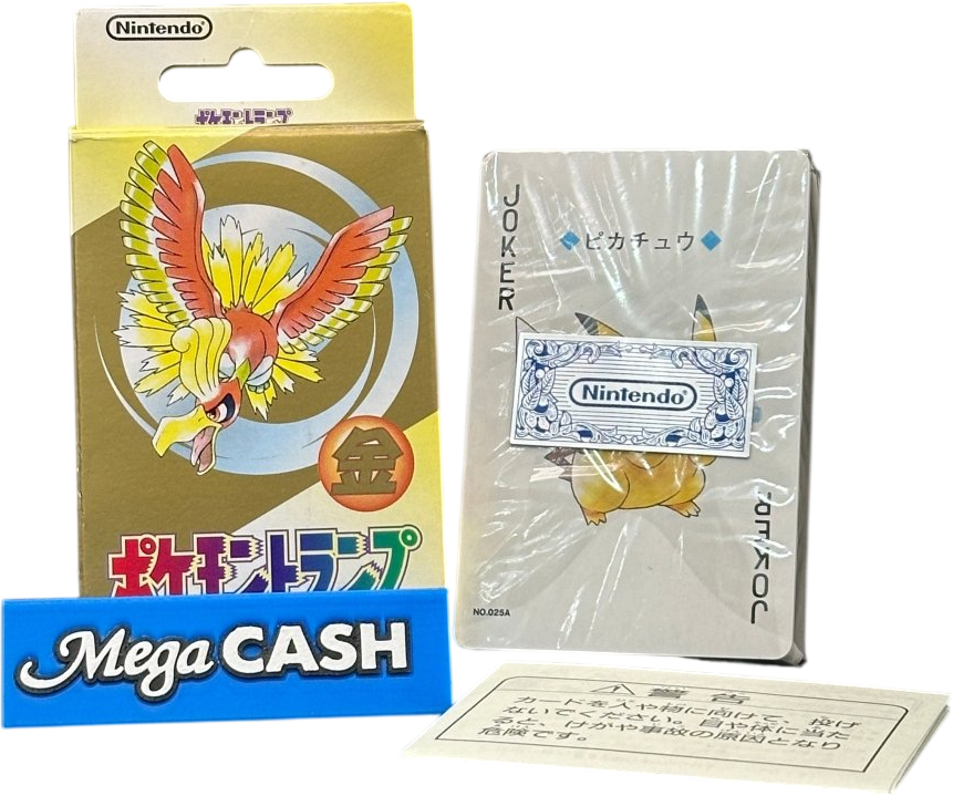 1999 Golden Ho - Oh Sealed Pokédex Playing Cards - Mega Cash Sydney