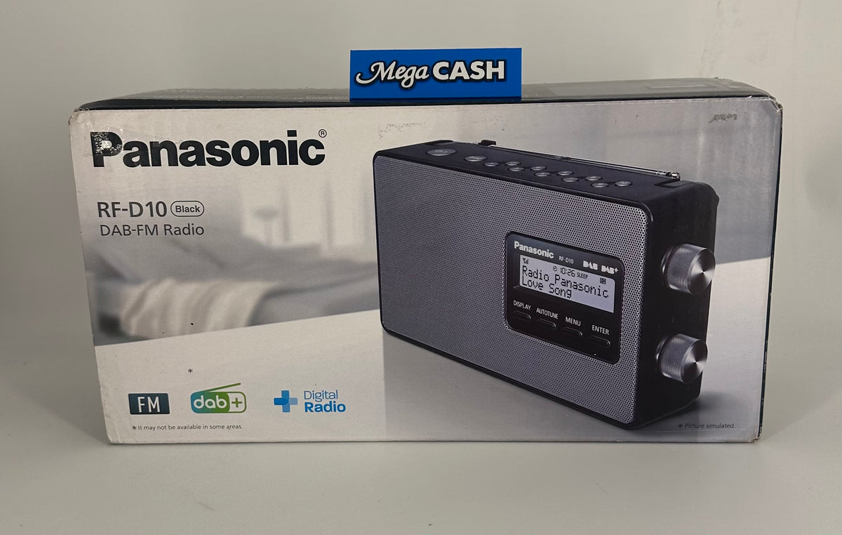 Panasonic DAB-FM Radio - RF-D10GN-K