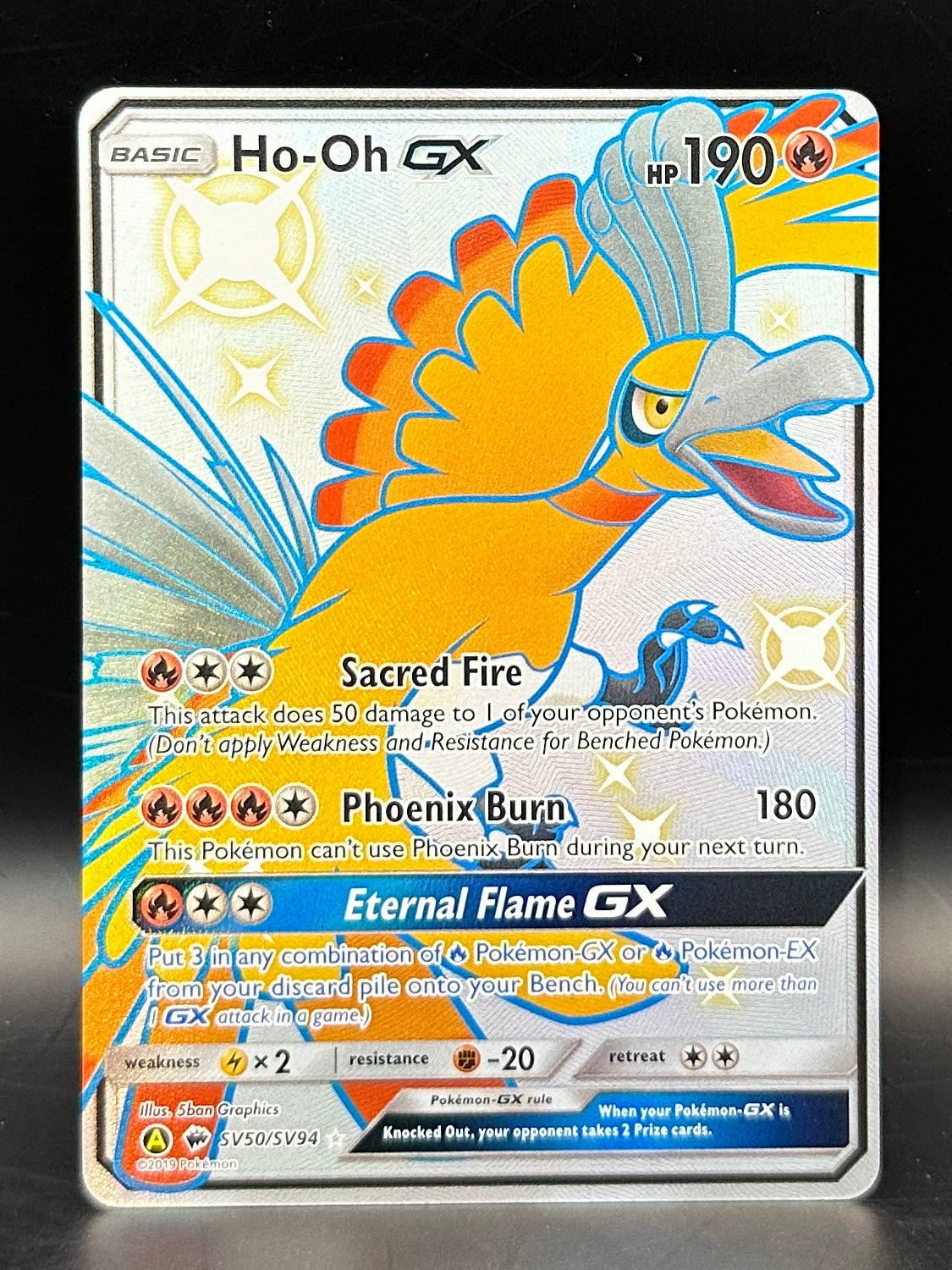Ho-Oh GX - Hidden Fates - SV50/SV94