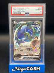 PSA 10 Rayquaaza V 194/203 Evolving Skies