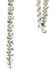 Silver Belcher Chain Necklace