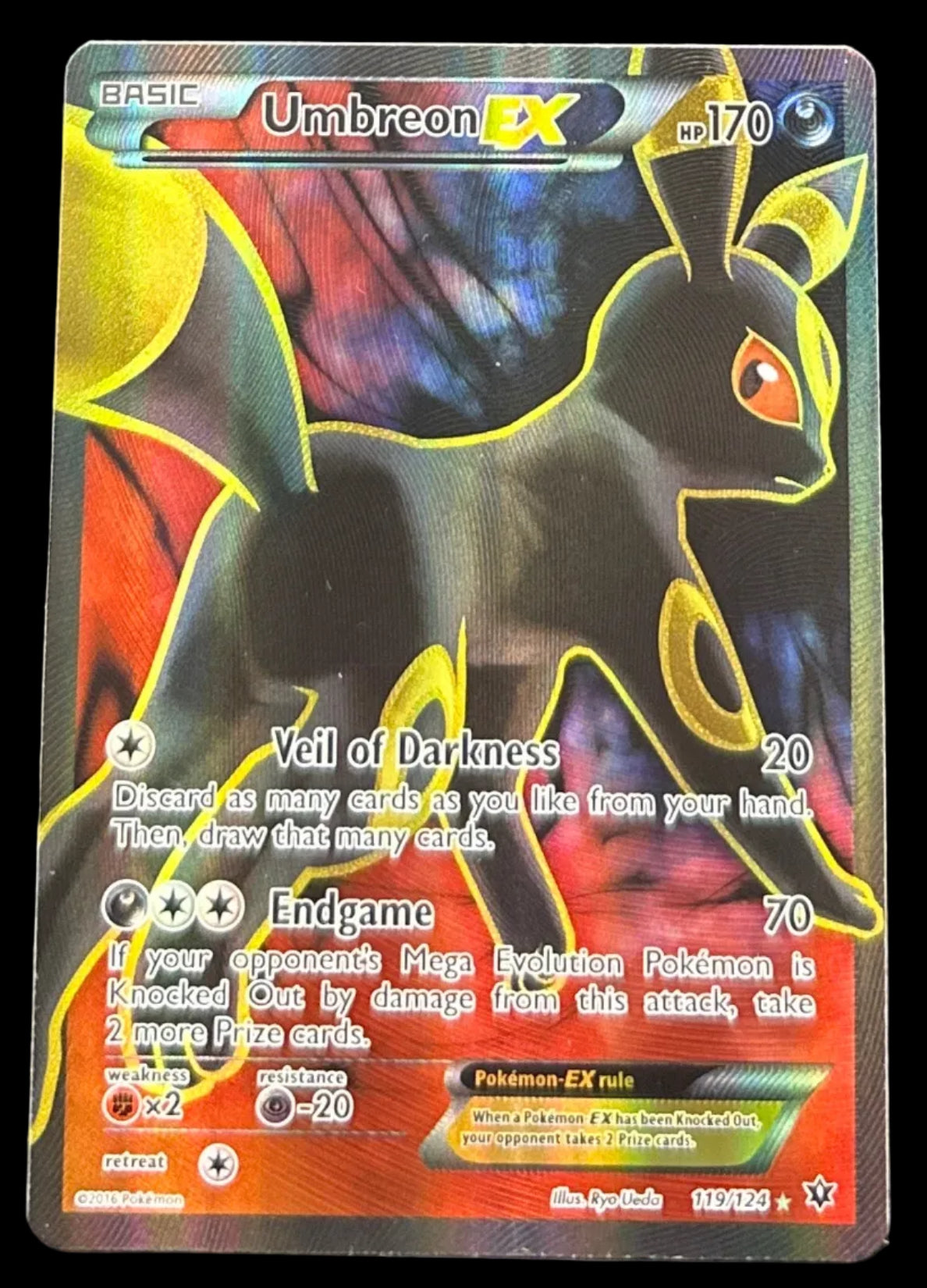 Pokemon - Umbreon EX 119/124 XY Fates Collide