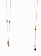 10ct Yellow Gold Moissanite Diamond Cluster Pendant Adjustable Necklace