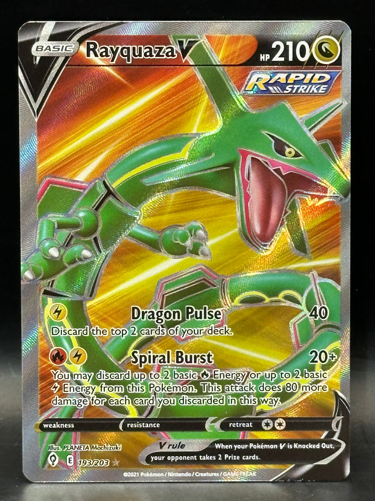 Rayquaza V - Evolving Skies - 193/203