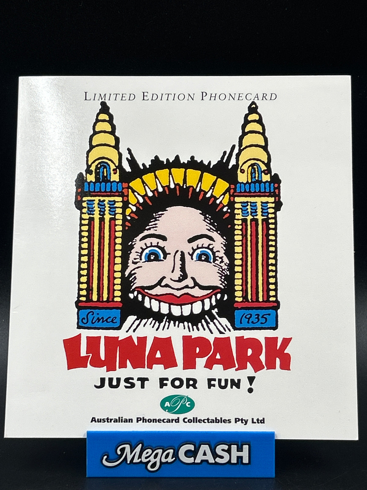Luna Park Limited Edition $5 Phonecard