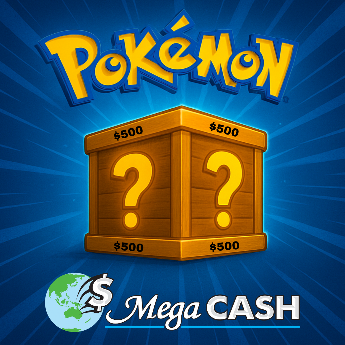 **POKEMON $500 MYSTERY BOX - BLUE TIER **