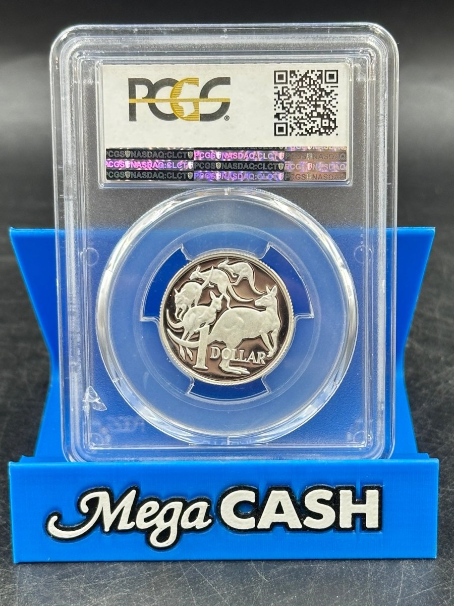 2006 PCGS PR69DCAM Young Bust Silver $1 Coin - Mega Cash Sydney