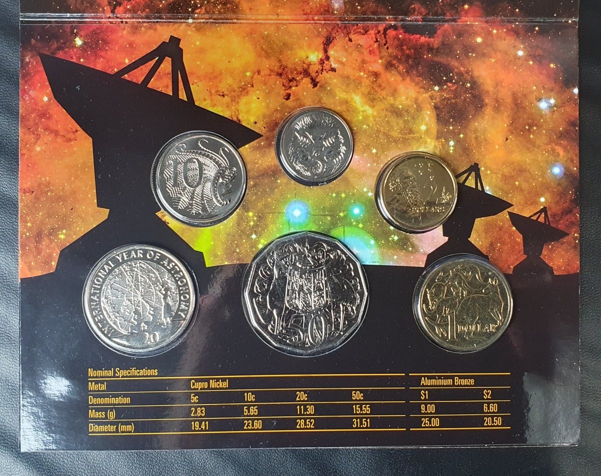 2009 INTERNATIONAL YEAR OF ASTRONOMY SET - Mega Cash Sydney