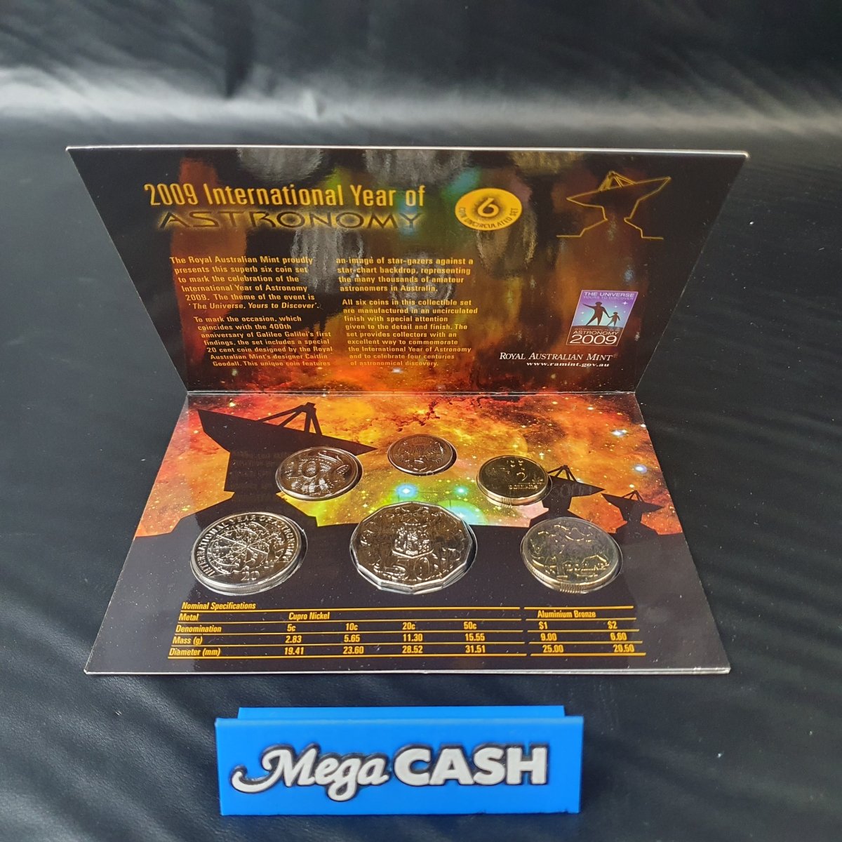 2009 INTERNATIONAL YEAR OF ASTRONOMY SET - Mega Cash Sydney