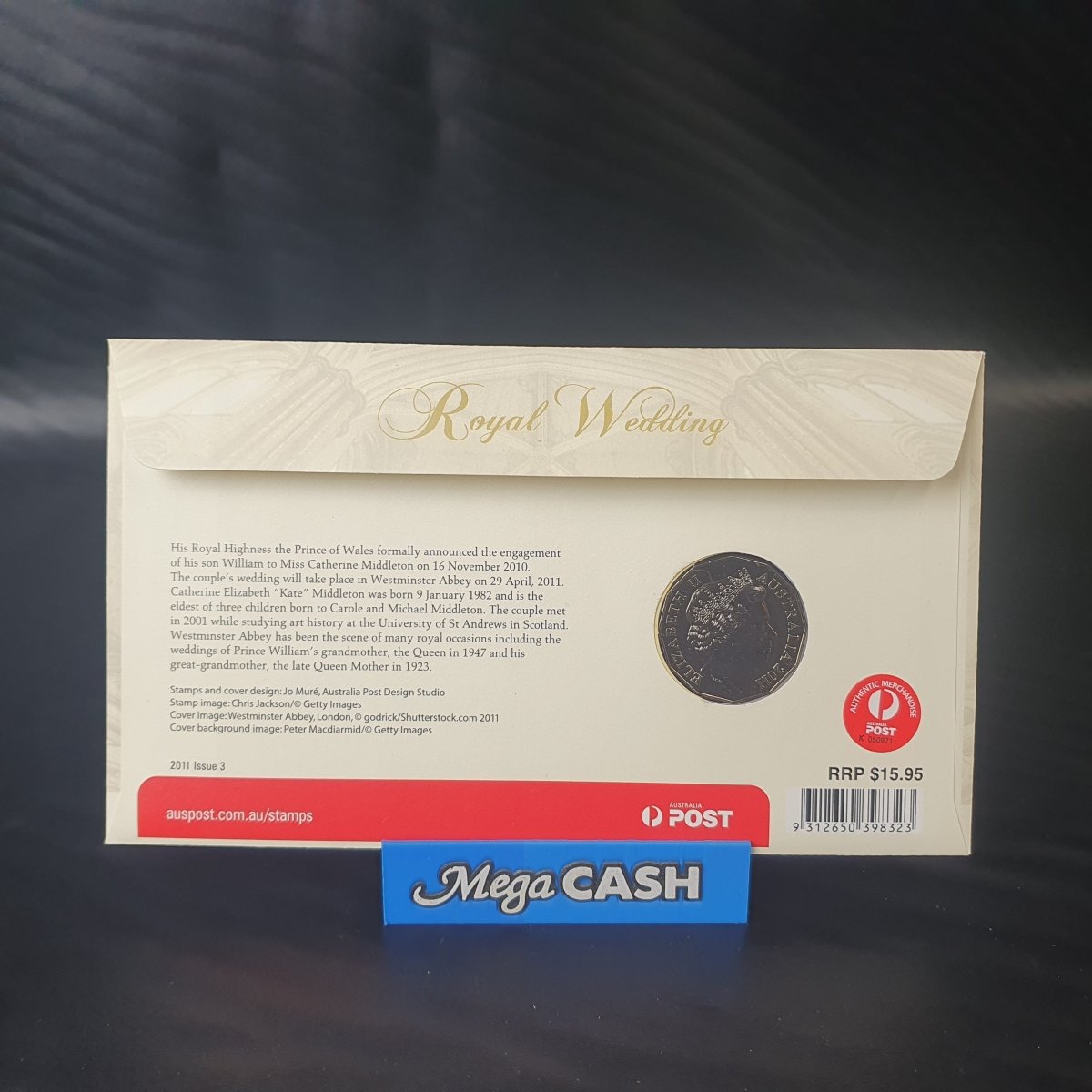 2011 50 CENT COIN ROYAL WEDDING - Mega Cash Sydney