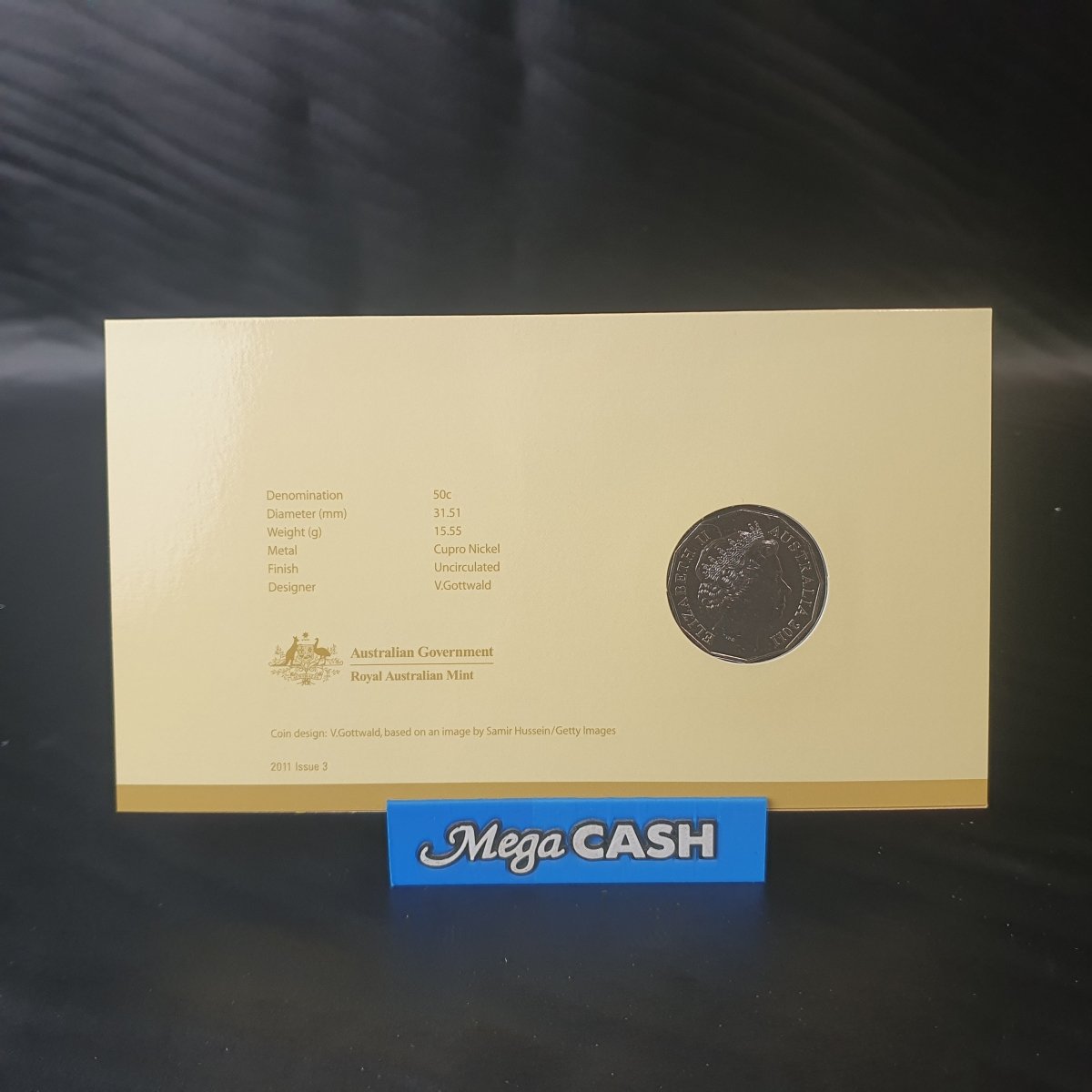 2011 50 CENT COIN ROYAL WEDDING - Mega Cash Sydney