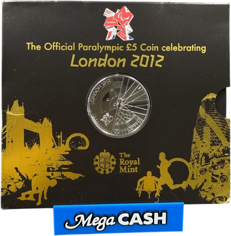 2012 London Paralympic £5 Coin - Mega Cash Sydney