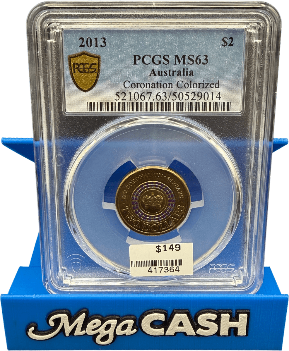 2013 $2 Coronation MS63 - Mega Cash Sydney