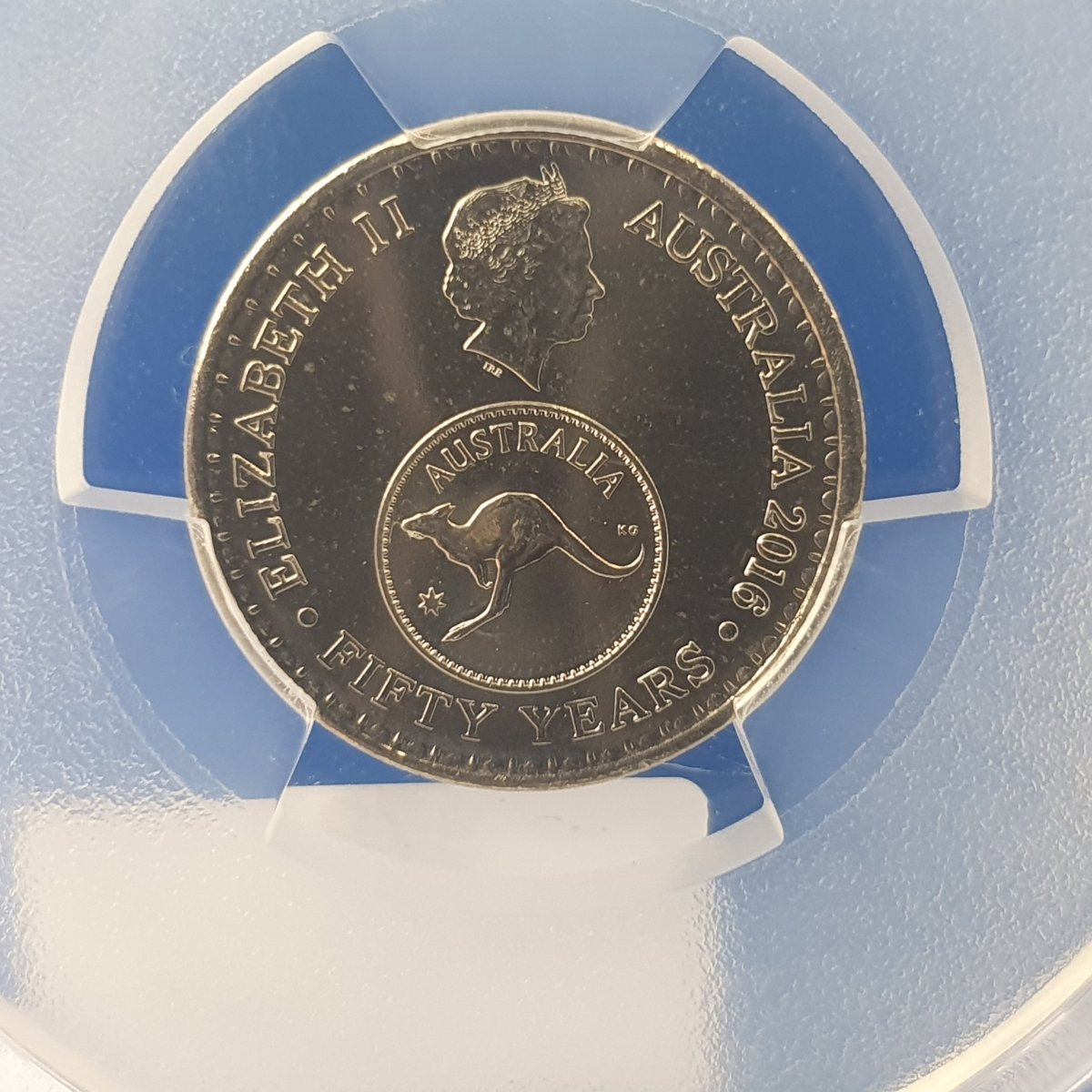 2016 - 5c 50 Yrs Decimal Currency - PCGS MS67 - Mega Cash Sydney