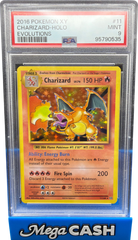 2016 Pokemon XY Charizard HOLO Evolutions PSA 9 - Mega Cash Sydney