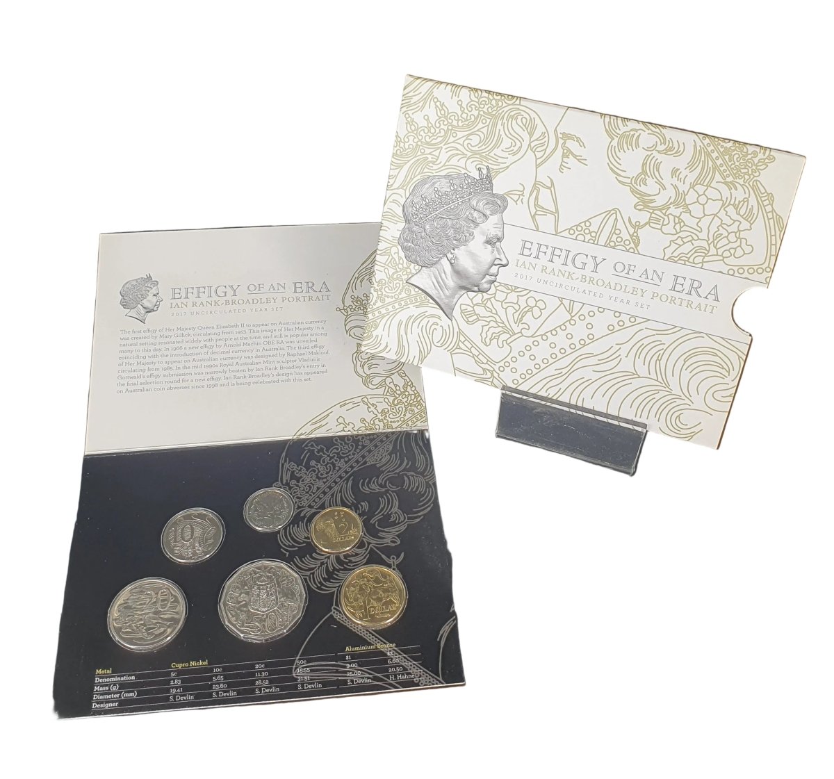 2017 EFFIGY OF AN ERA - UNCIRCULATED COIN SET - Mega Cash Sydney