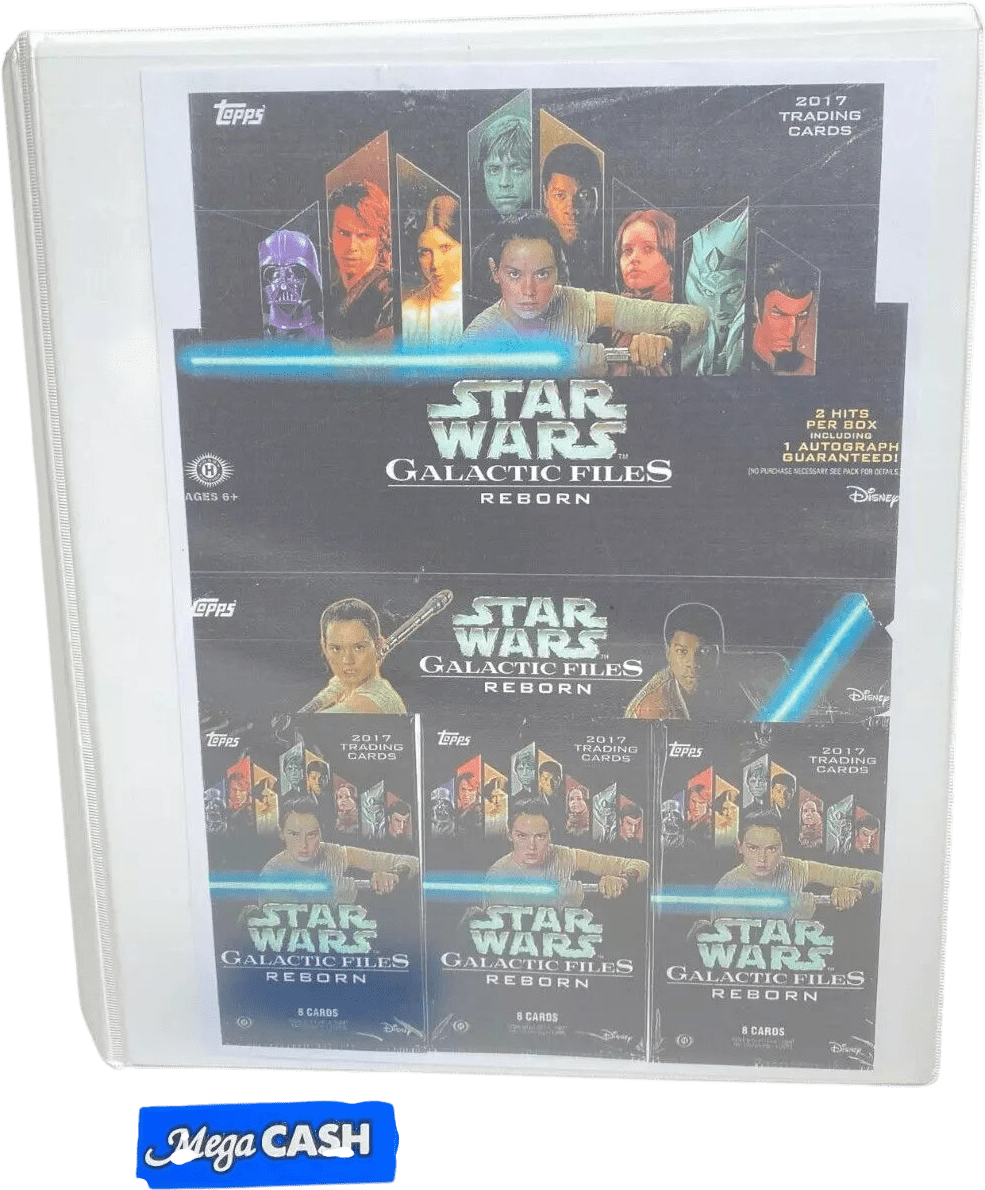 2017 Topps Star Wars Galactic Files Reborn Base Set - Missing Autographs & VMM - Mega Cash Sydney