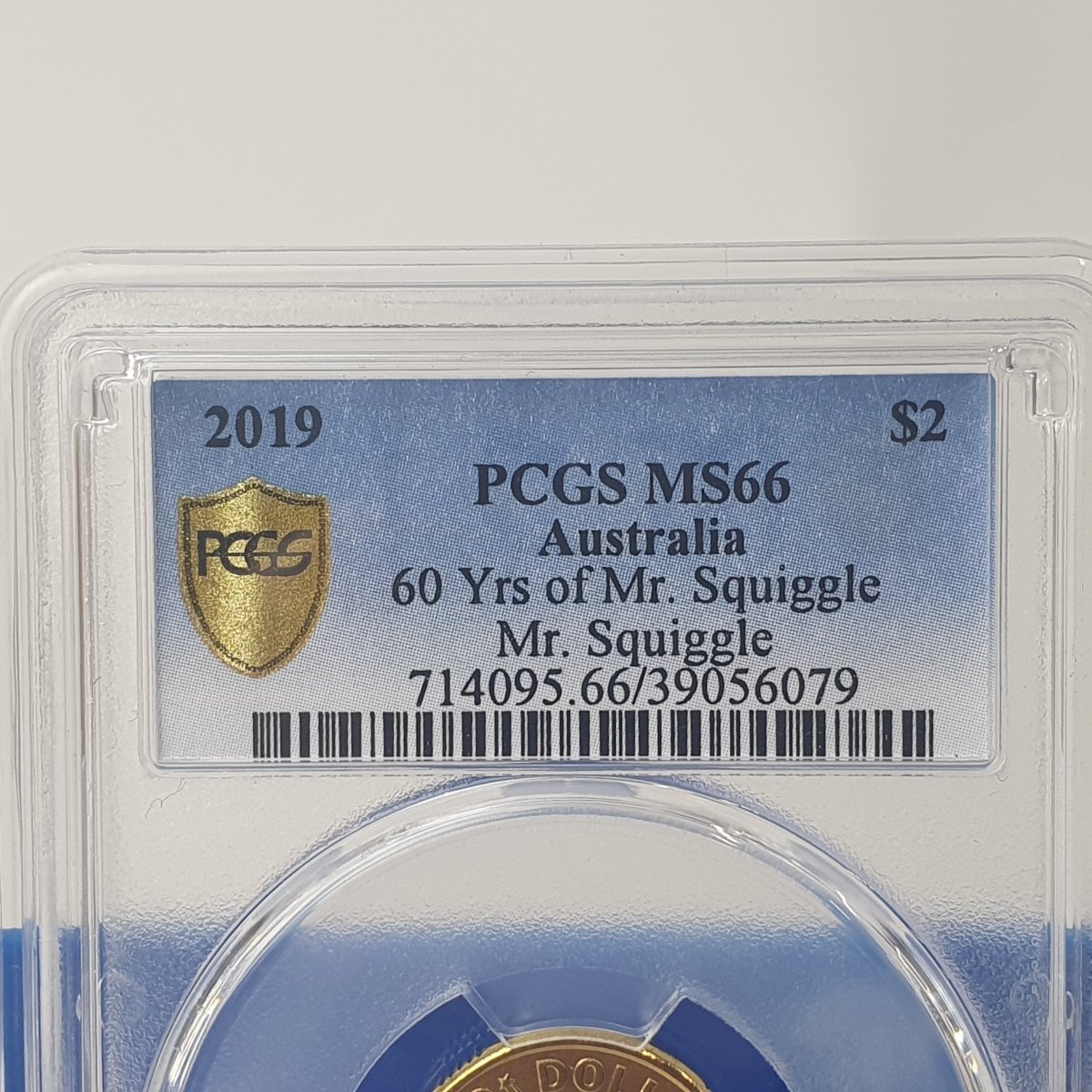 2019 - $2 60 Yrs of Mr. Squiggle - PCGS MS66 - Mega Cash Sydney