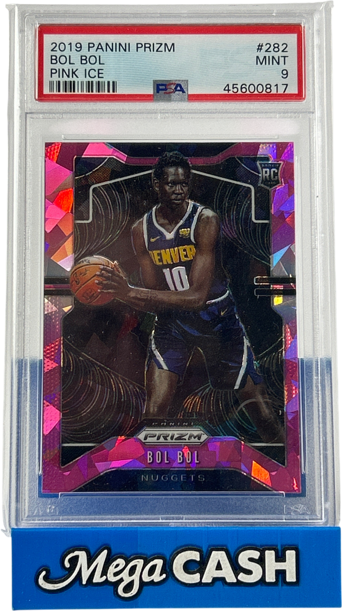 2019 Panini Prizm Bol Bol Pink Ice 282 - PSA 9 - Mega Cash Sydney
