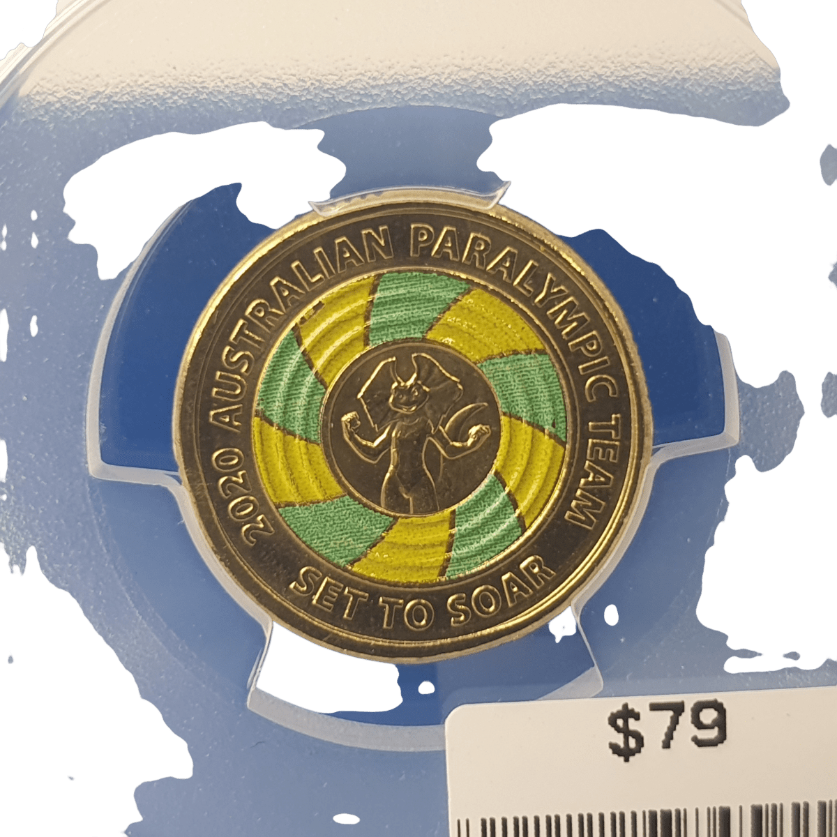 2020 - $2 Paralympic Team Set to Soar - PCGS MS66 - Mega Cash Sydney