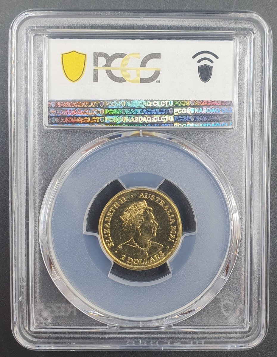 2021 - $2 Australia Ambulance Service - PCGS MS63 - Mega Cash Sydney