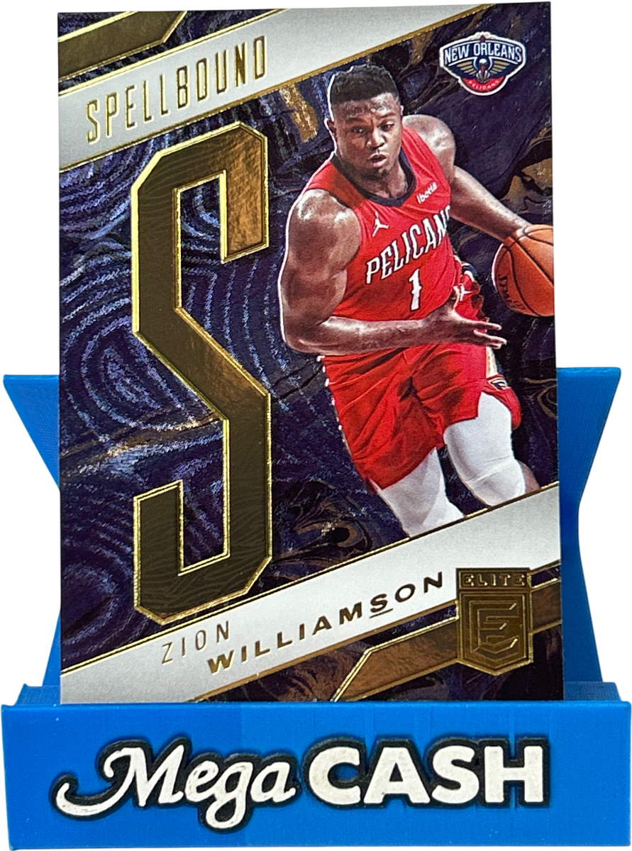 2021 - 22 Panini Elite Zion Williamson Spellbound “S” 34 - Mega Cash Sydney