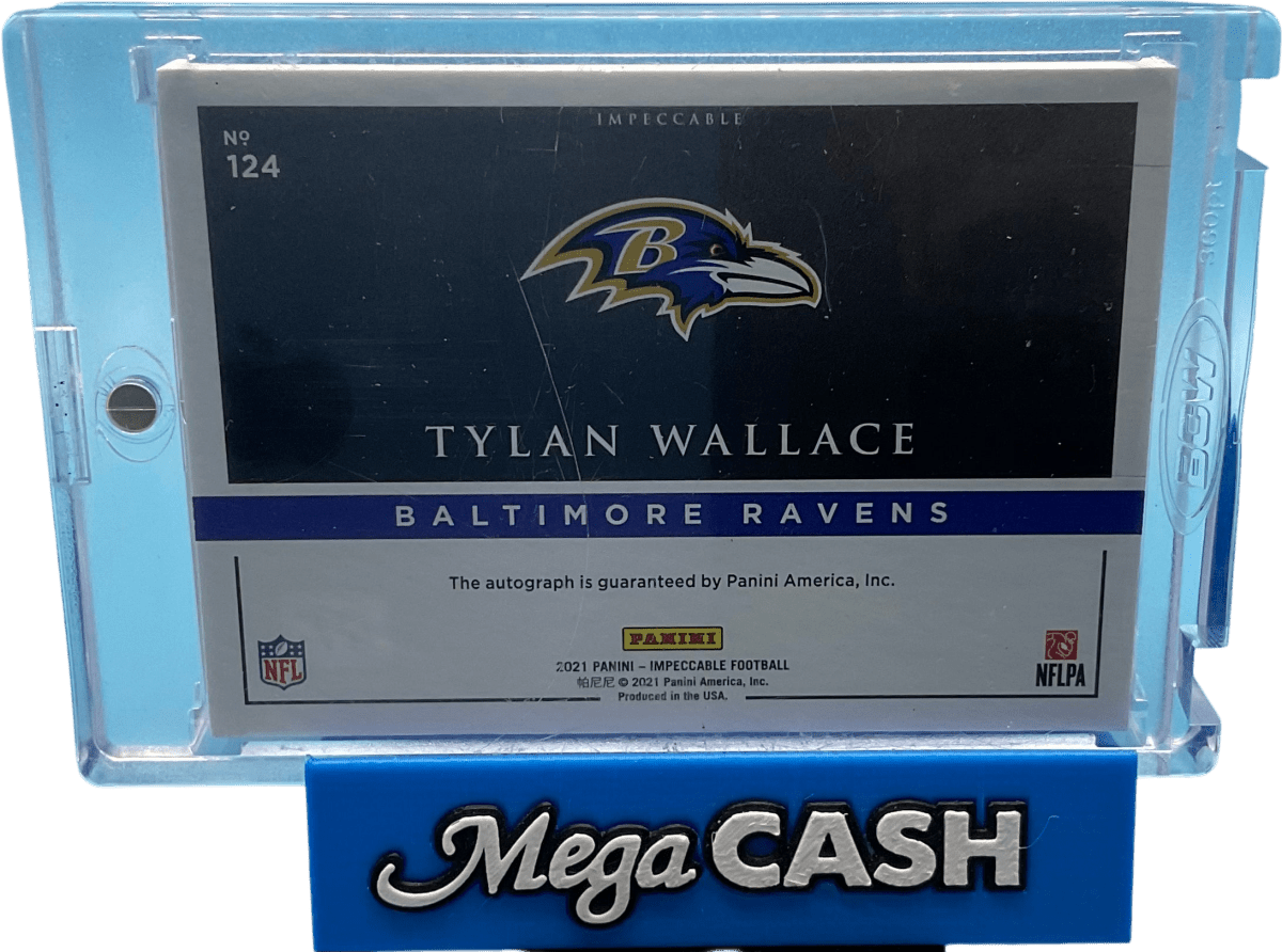 2021 Panini Impeccable Tylan Wallace 13/19 1 Troy Ounce Silver - Mega Cash Sydney