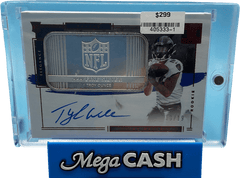 2021 Panini Impeccable Tylan Wallace 13/19 1 Troy Ounce Silver - Mega Cash Sydney