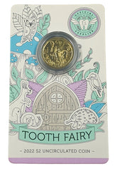 2022 $2 Tooth Fairy Uncirculated carded coin - Mega Cash Sydney