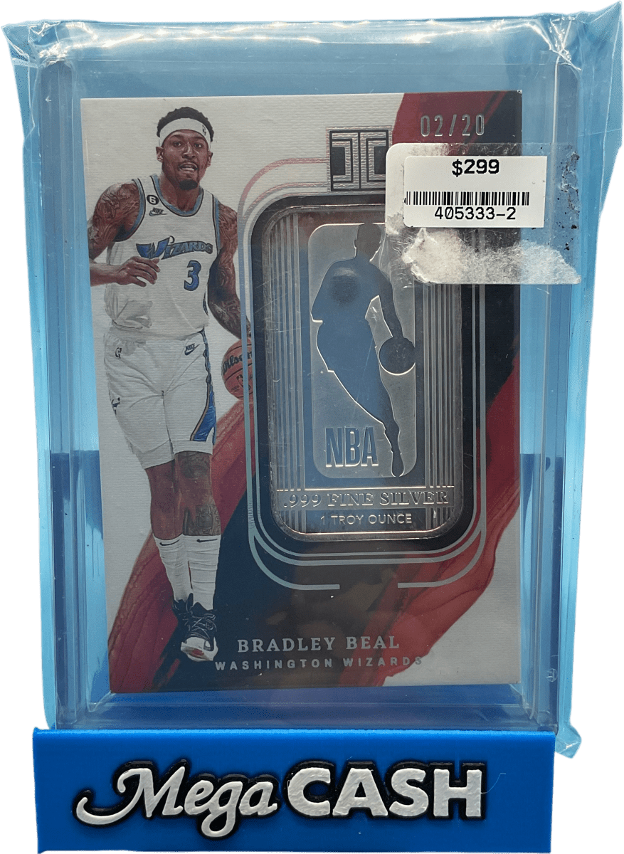 2022 - 2023 Panini Impeccable Bradley Beal 2/20 1 Troy Ounce Silver - Mega Cash Sydney