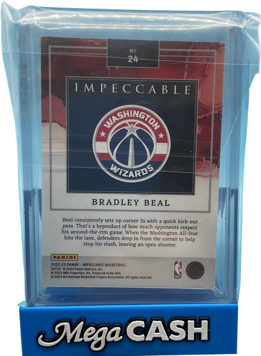 2022 - 2023 Panini Impeccable Bradley Beal 2/20 1 Troy Ounce Silver - Mega Cash Sydney