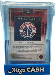 2022 - 2023 Panini Impeccable Bradley Beal 2/20 1 Troy Ounce Silver - Mega Cash Sydney