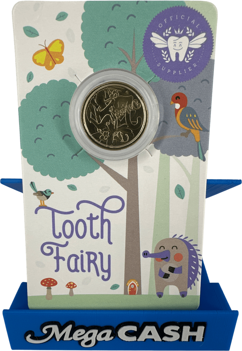2023 $2 Tooth Fairy carded coin - Mega Cash Sydney