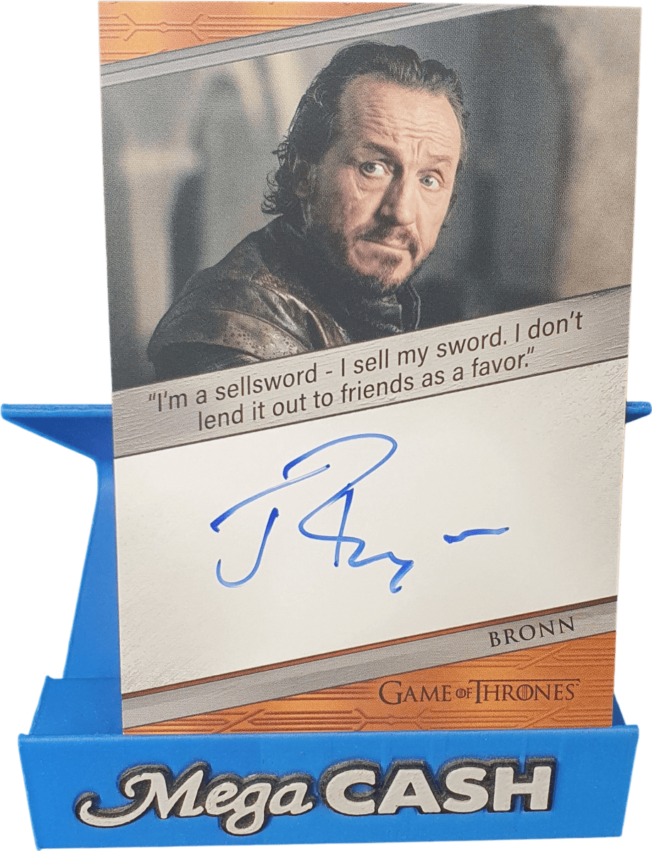 2023 - Game Of Thrones - Jerome Flynn as Bronn - Autograph Card - Mega Cash Sydney