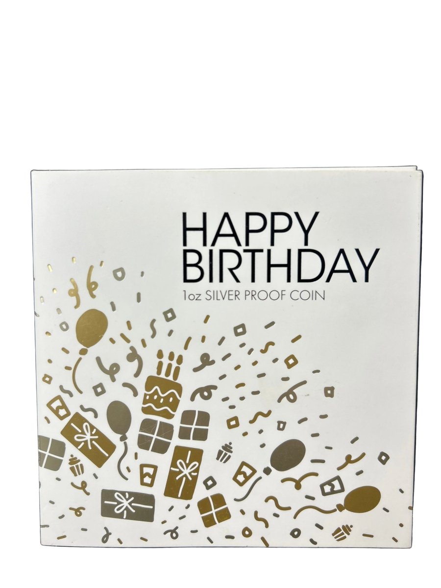 2023 Happy Birthday $1 1oz 9999 Silver Proof Australia Coin - Mega Cash Sydney