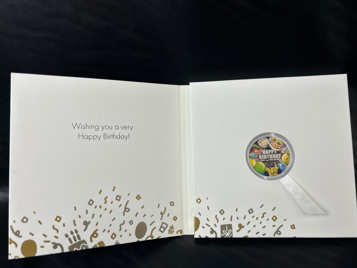 2023 Happy Birthday $1 1oz 9999 Silver Proof Australia Coin - Mega Cash Sydney