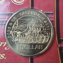2024 - $1 COIN - COBB AND CO COACH SERVICE - Mega Cash Sydney