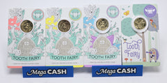 Tooth Fairy $2 Uncirculated Coins Set - 2020 / 2021 / 2022 / 2023