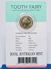 Tooth Fairy $2 Uncirculated Coins Set - 2020 / 2021 / 2022 / 2023