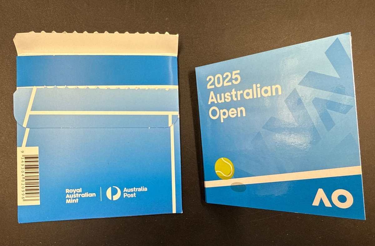 2025 Australian Open - $2 Privy Mark Coloured Uncirculated Coin Women’s Australian Tennis Open - Mega Cash Sydney