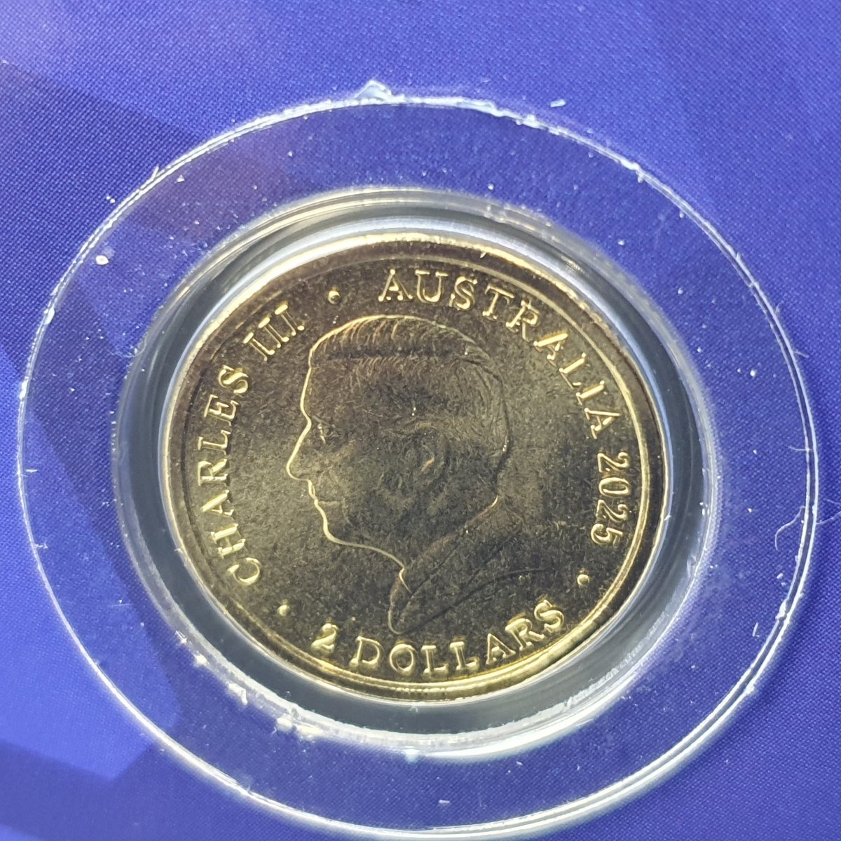 2025 Mens Australian Open Tennis $2 Privy Mark Coin Coloured - Mega Cash Sydney