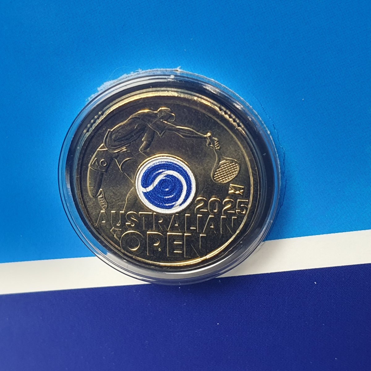 2025 Mens Australian Open Tennis $2 Privy Mark Coin Coloured - Mega Cash Sydney