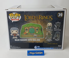 Funko Pop! Town - The Lord of the Rings - Bilbo Baggins with Bag-End - Vinyl #39
