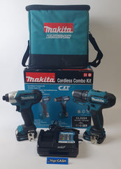 Makita CLX224 12V Max 1.5Ah Li-ion CXT Cordless 2pce Combo Kit